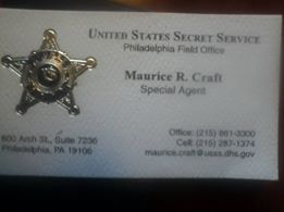Secret Service Card 1